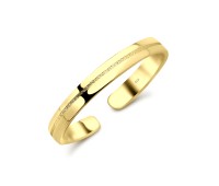 Gold Plated Classic Silver Toe Rings CTR-F02-04-GP